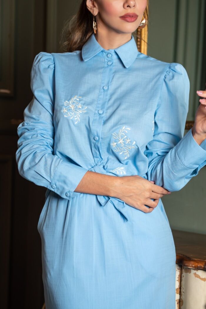 Imagem de Conjunto Kate Azul D´teliê