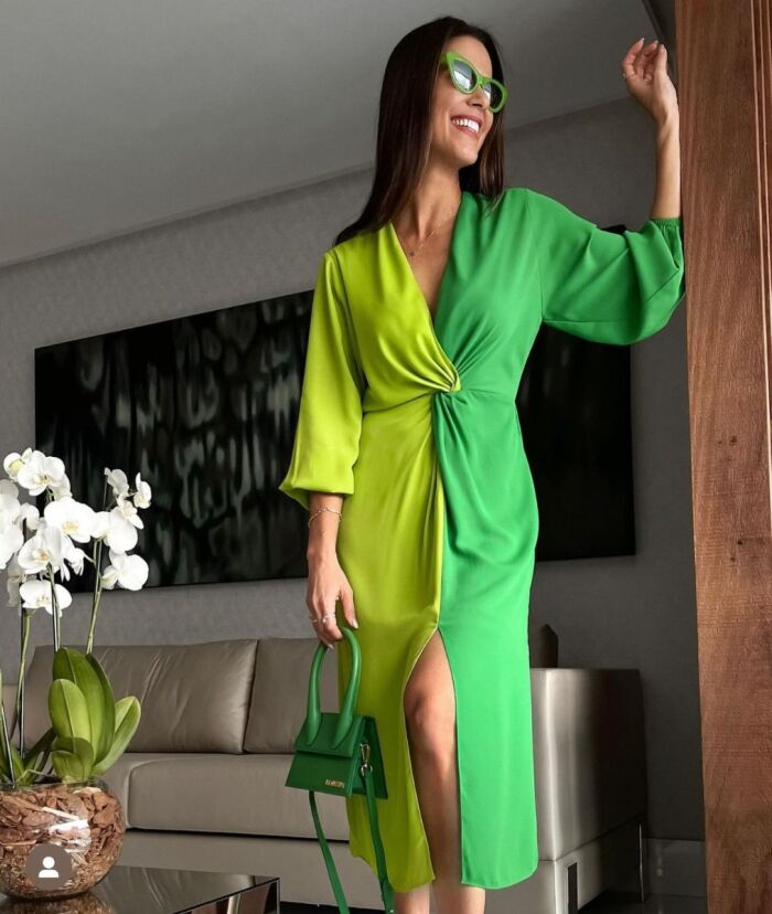 Imagem de Vestido Judy Verde Amissima