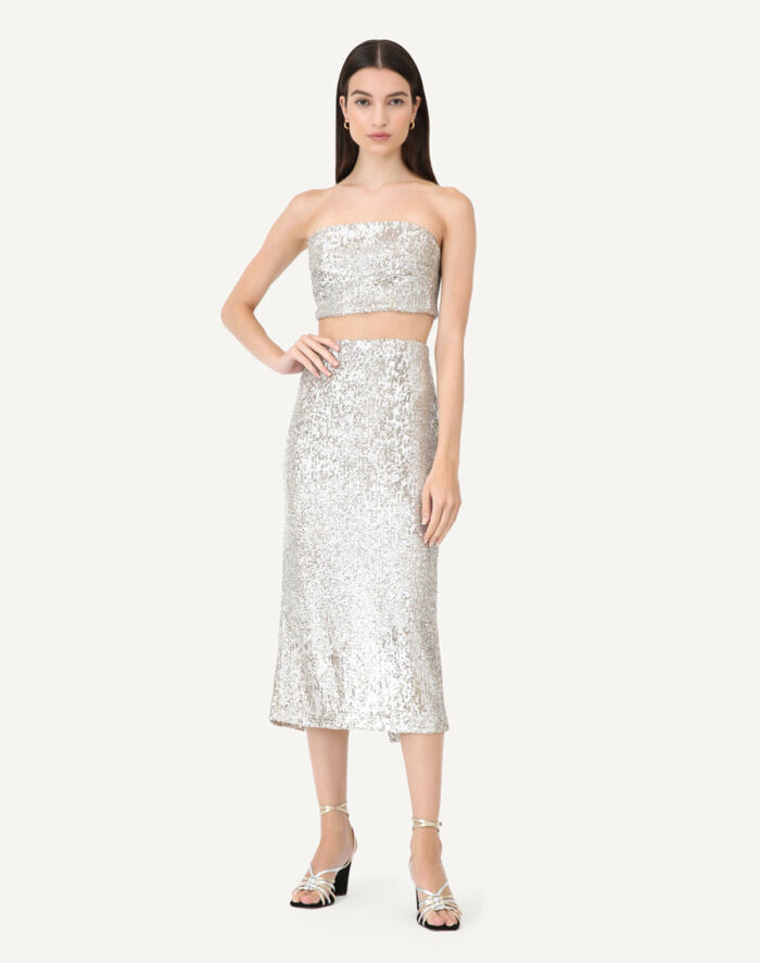 Imagem de Saia Diana Prata Amissima