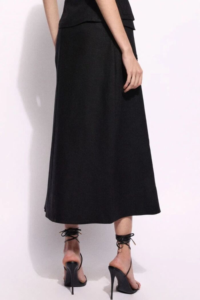 Imagem de Saia Amália Preta Le Blog