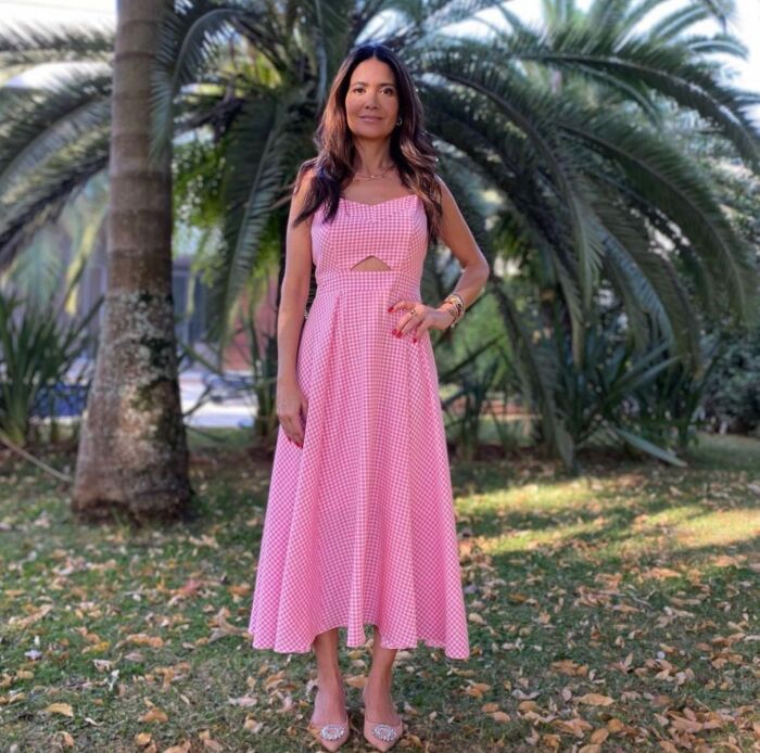 Imagem de Vestido Vichy Poá Luly