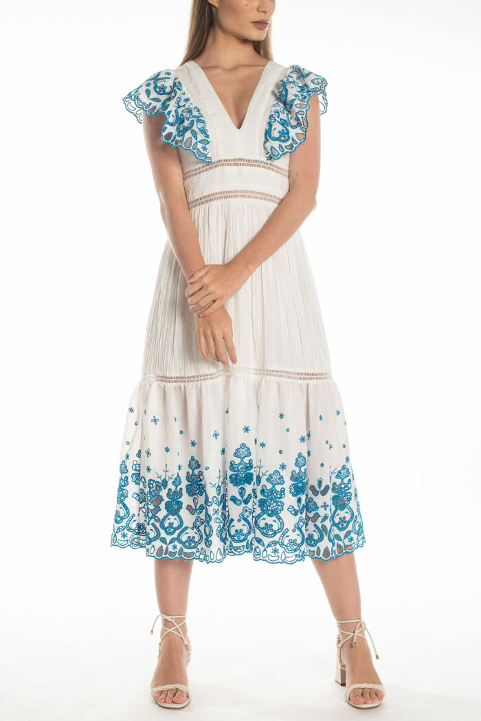 Imagem de Cintia Vestido Midi Marie Mercié