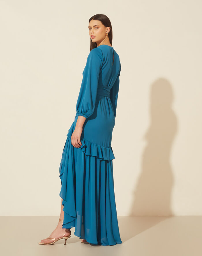 Imagem de Vestido Clarisse Azul Amissima