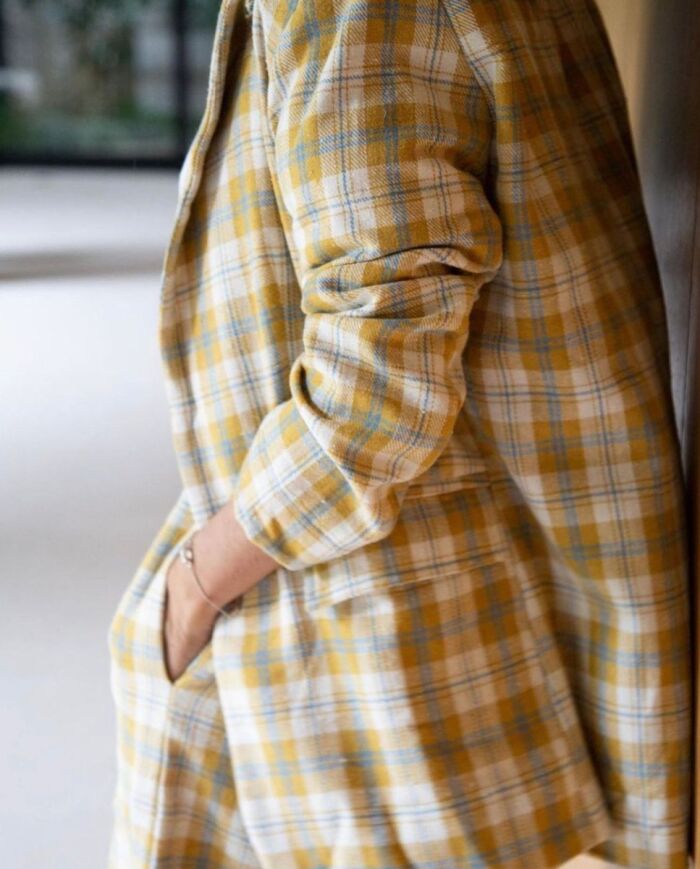 Imagem de Conjunto Xadrez Flanela La Chocolê