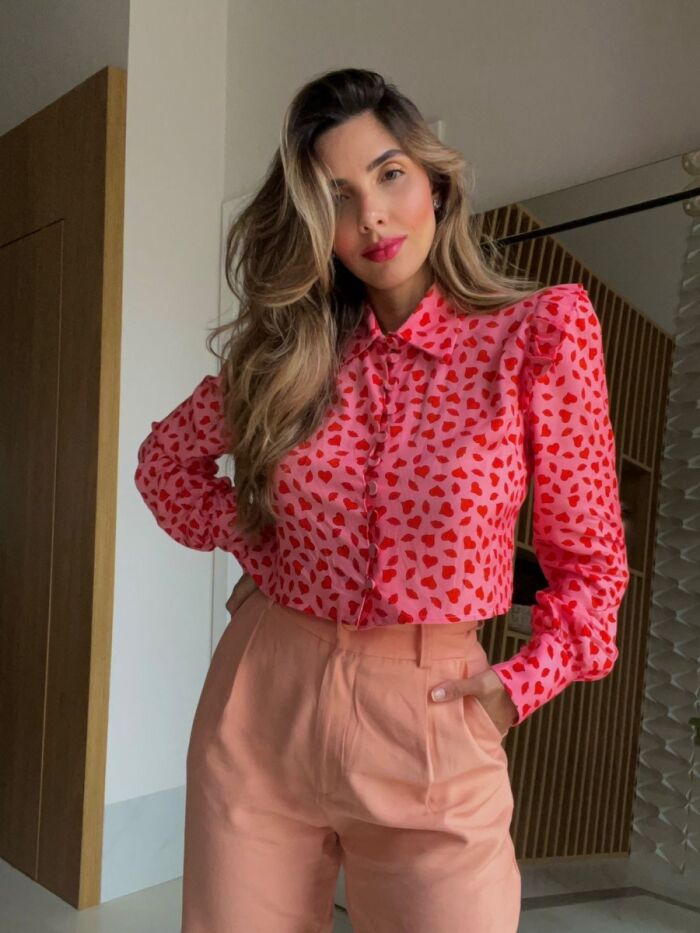 Imagem de Camisa Coração Olívia