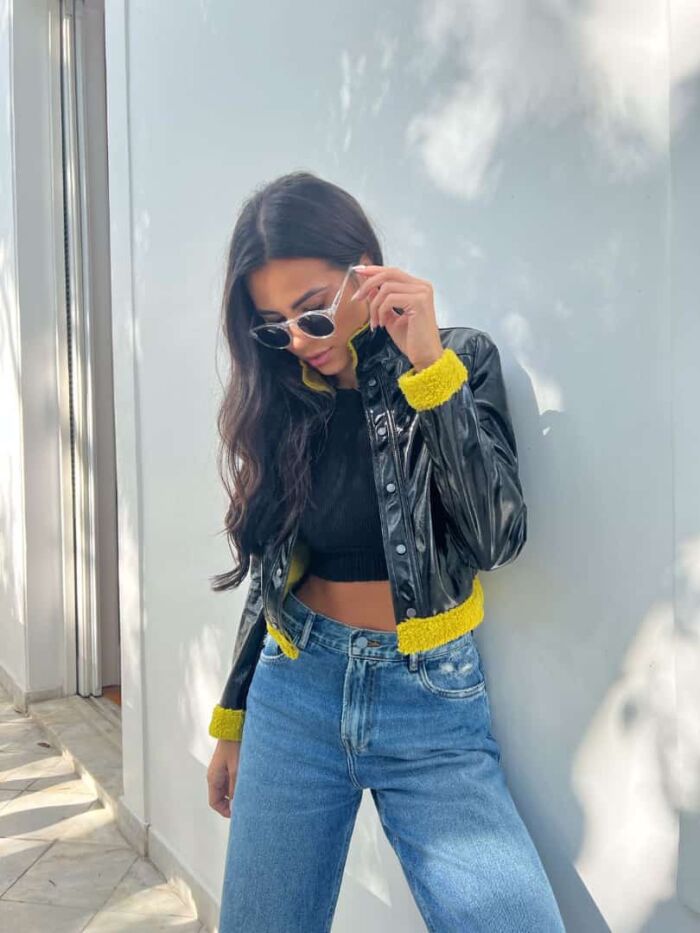 Imagem de Jaqueta Larissa Preta Cloude