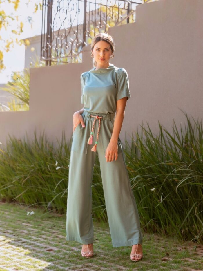 Imagem de Conjunto Moletom Detalhe Cordão Luzia Fazzolli