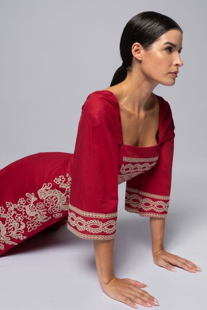 Imagem de Vestido Vivi Vermelho Marie Mercié