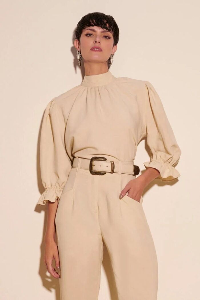 Imagem de Blusa Marjorie Bege Le Blog