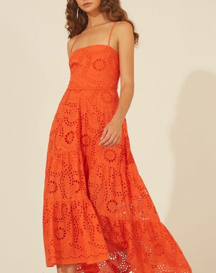 Imagem de Vestido Esme Laranja Amissima