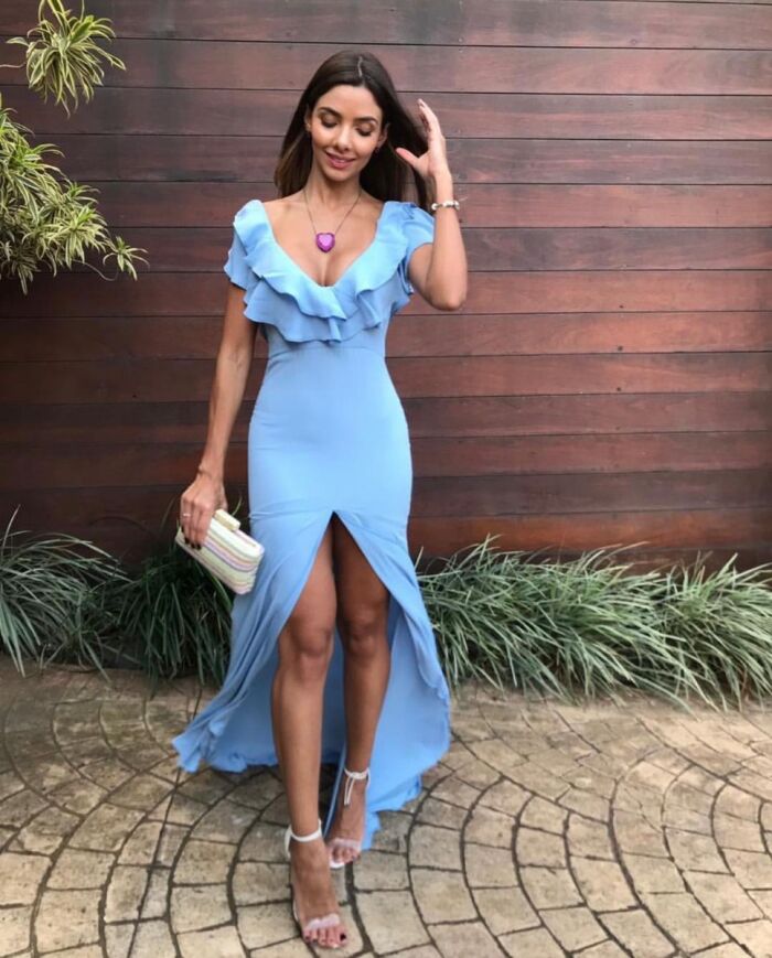 Imagem de Vestido Alana Azul Cloude