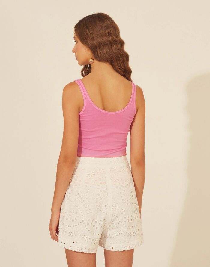 Imagem de Shorts Poppy Branco Amissima