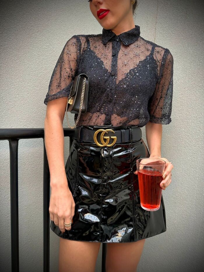 Imagem de Camisa Tela Paetê Olívia