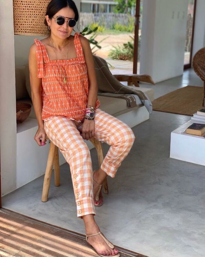 Imagem de Bata Bahamas Laranja Lulu