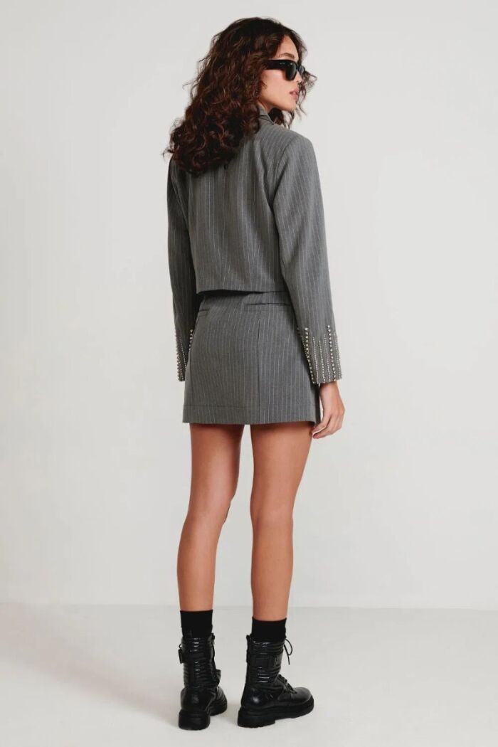 Imagem de Saia Nádia Cinza Le Blog