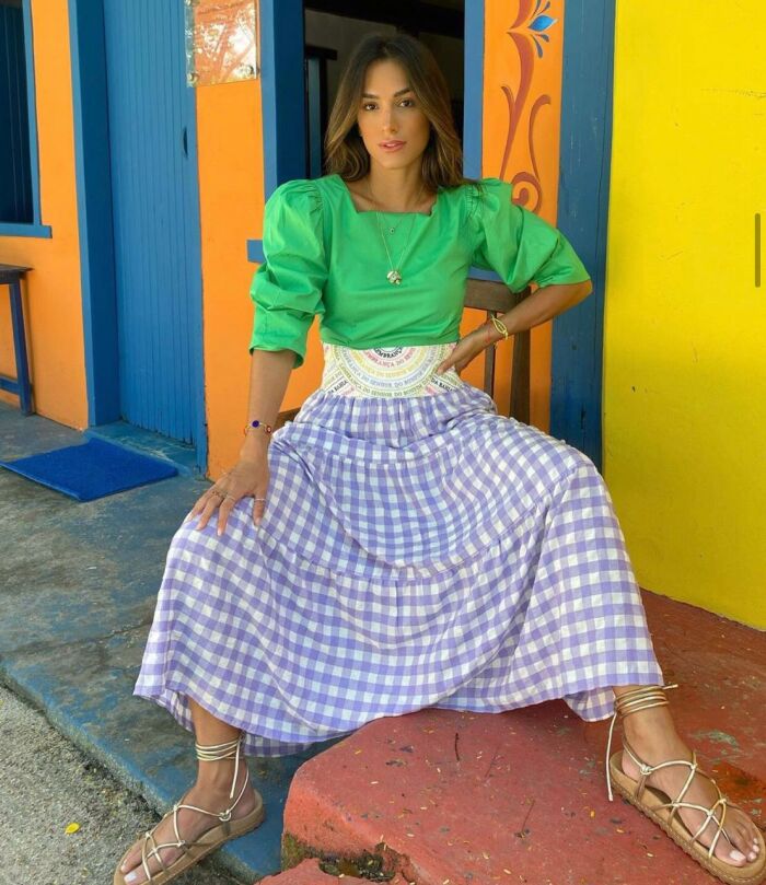 Imagem de Blusa Marie Verde Aquarella