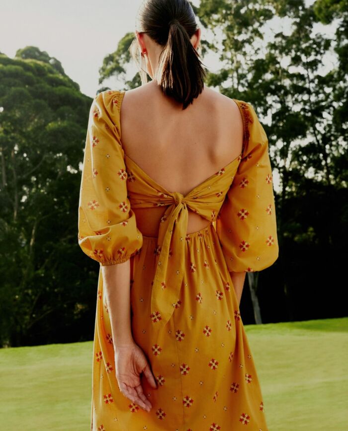 Imagem de Vestido Lastex Amarelo Esmeral