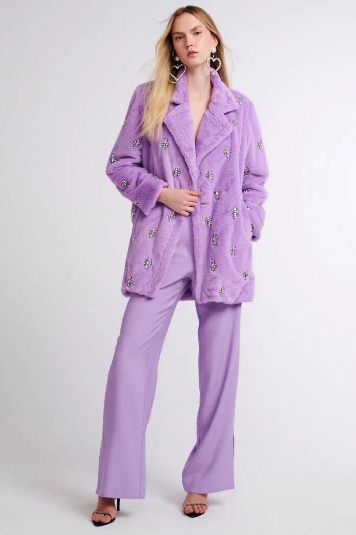 Imagem de Casaco Karina Lavanda Le Blog