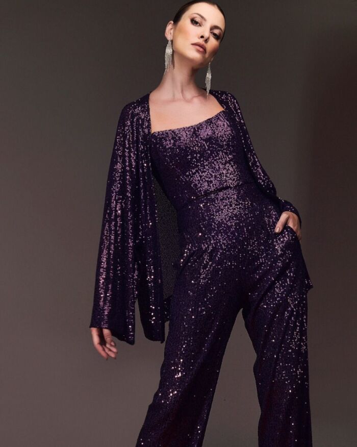 Imagem de Calça Bruna Roxa Desnude