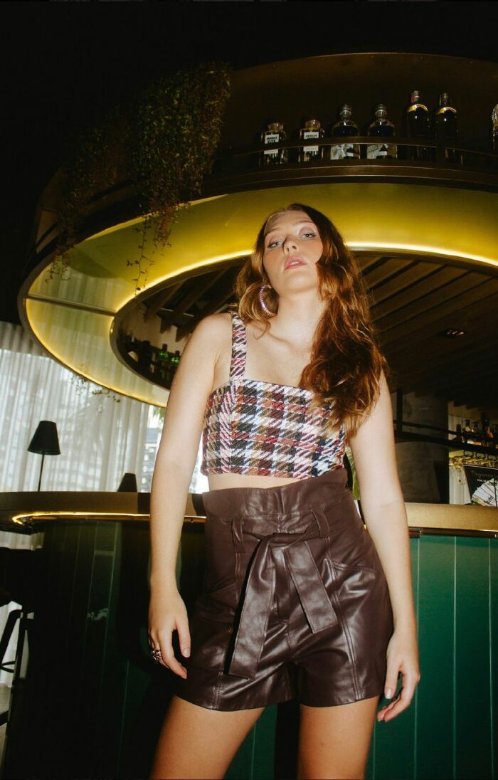 Imagem de Short Glenda Marrom