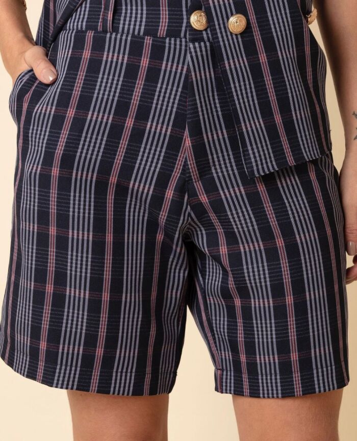 Imagem de Conjunto Bertha Xadrez Bambola