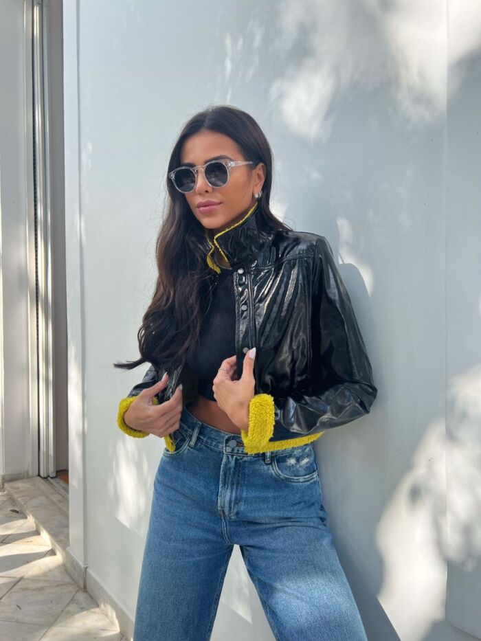 Imagem de Jaqueta Larissa Preta Cloude