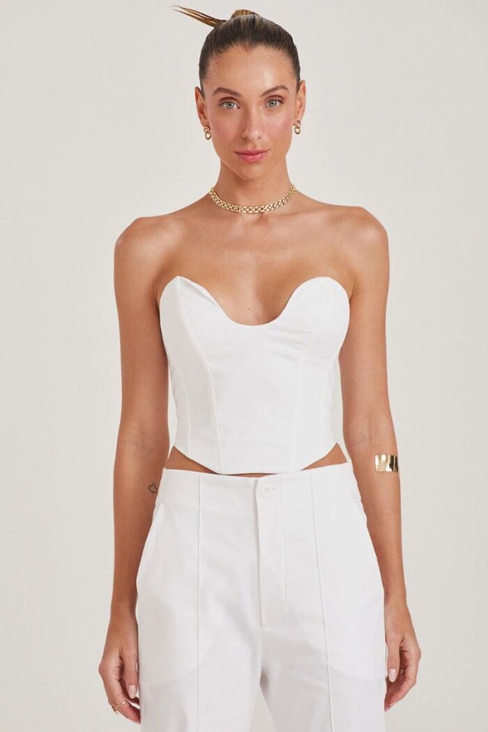 Imagem de Blusa Tomara que Caia Decote U Zen