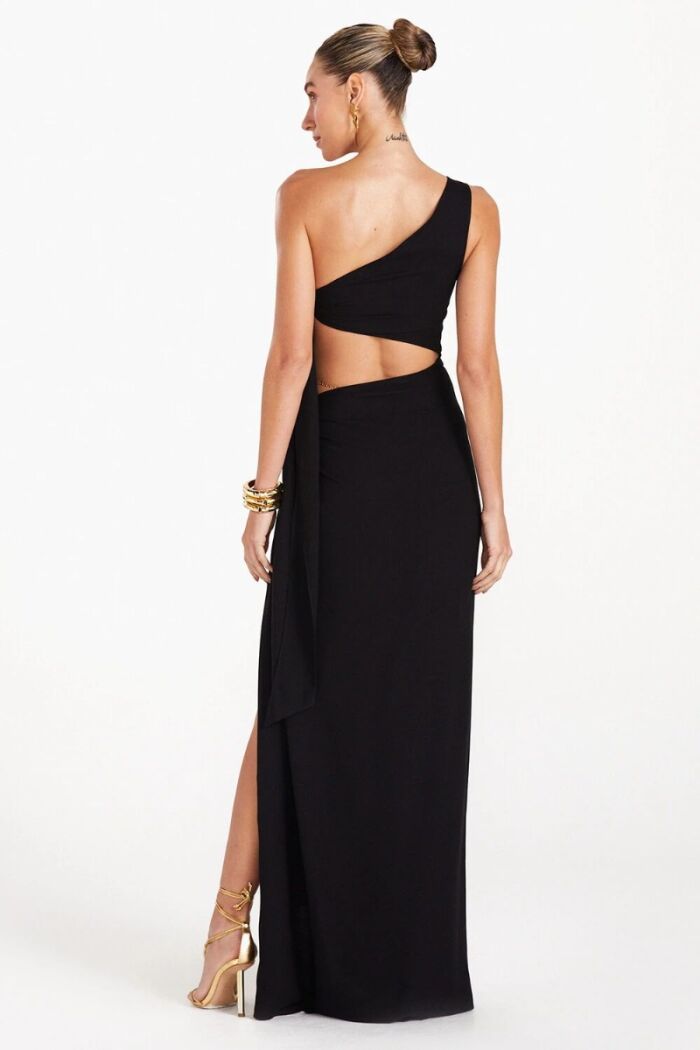 Imagem de Vestido Longo Amarração Lateral Zen