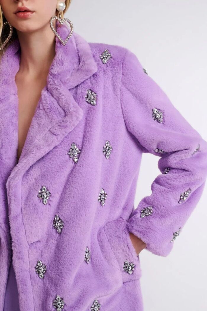 Imagem de Casaco Karina Lavanda Le Blog