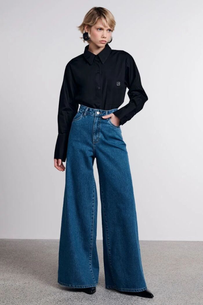 Imagem de Calça Lilian Escura Le Blog