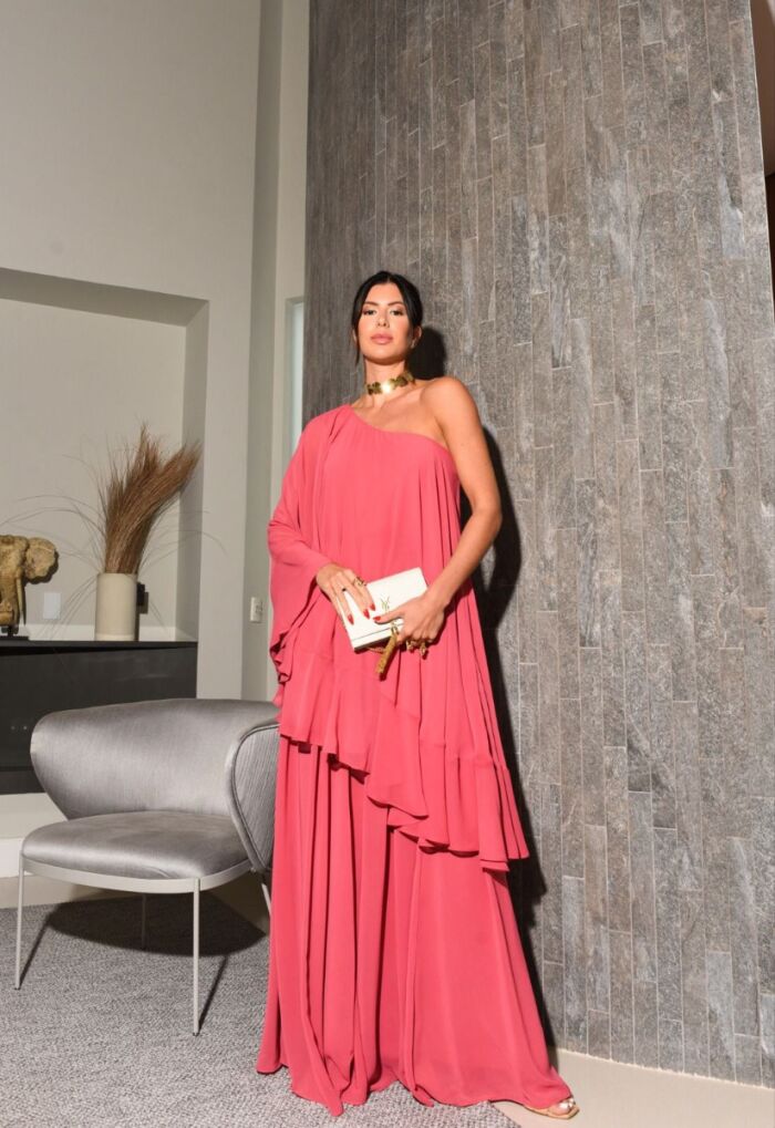 Imagem de Vestido Pietra Goiaba D´teliê