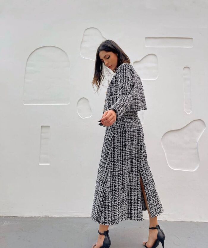 Imagem de Vestido Xadrez Hush By Rosana