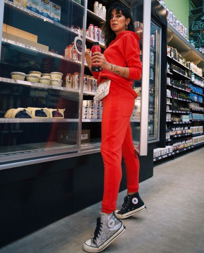 Imagem de Conjunto Moletom Vermelho Blessed