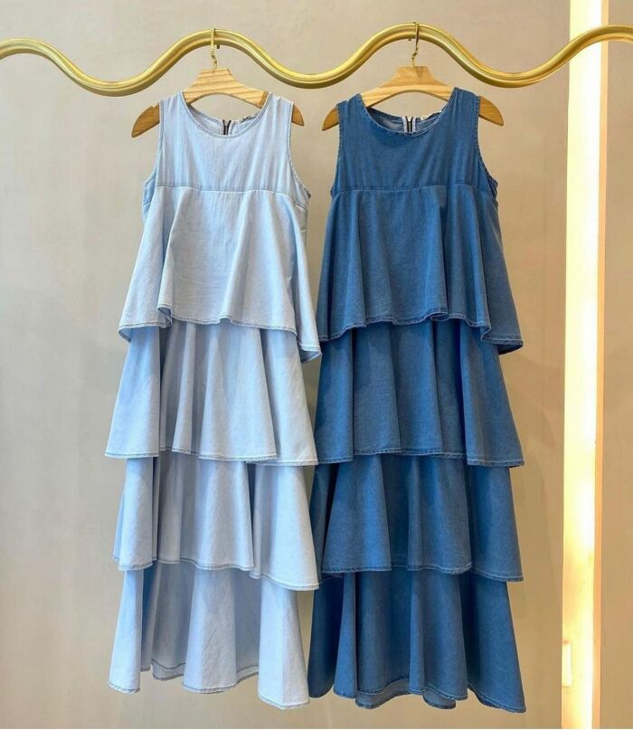 Imagem de Vestido Camadas Escuro Bardôh