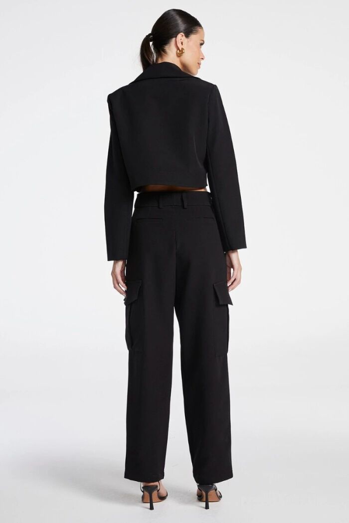 Imagem de Blazer Manga Comprida Corte Reto pesponto Barra Zen