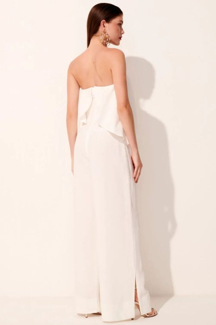 Imagem de Macacão Aretha Off White Le Blog