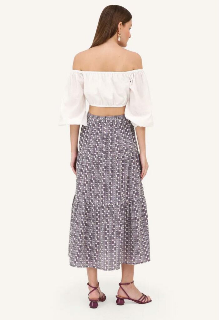 Imagem de Saia Soraia Roxa Amissima