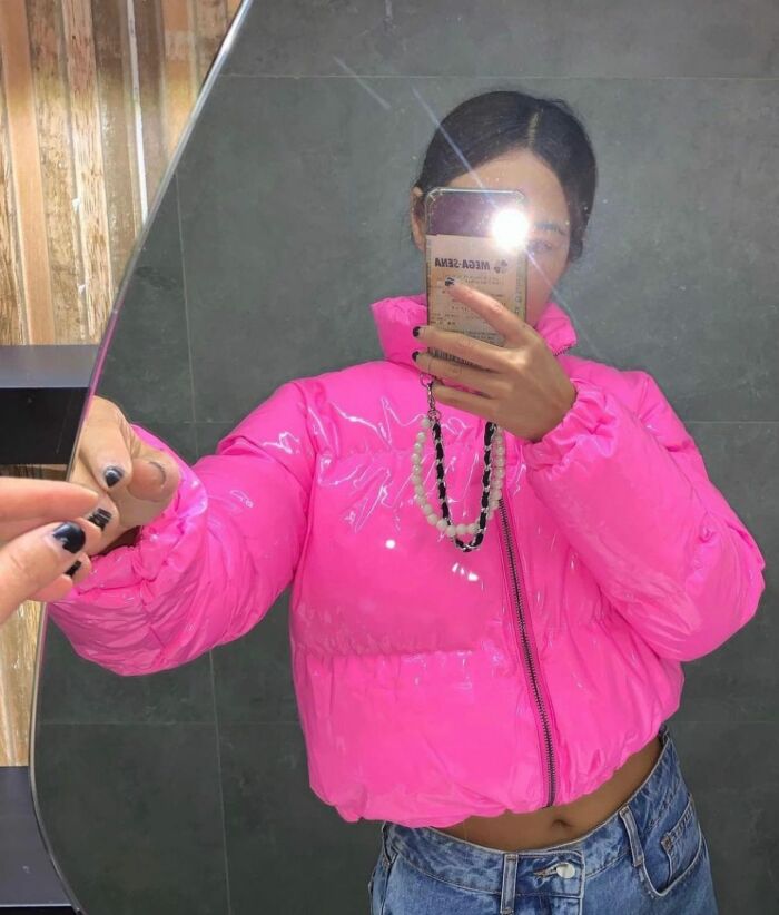 Imagem de Jaqueta Puffer Rosa Hush By Rosana