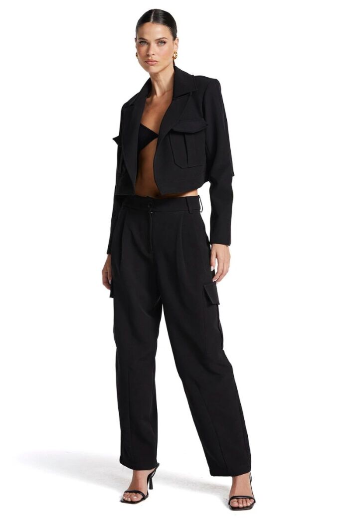 Imagem de Blazer Manga Comprida Corte Reto pesponto Barra Zen