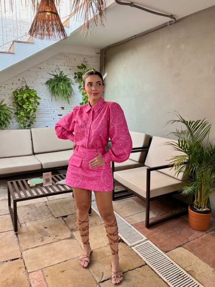 Imagem de Short Saia Paisley Olívia