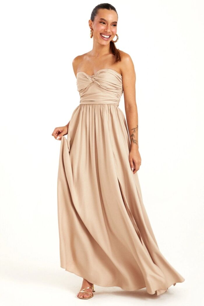 Imagem de Vestido Longo Tomara Que Caia Areia Zen