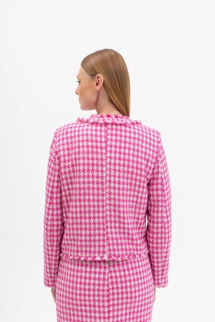 Imagem de Blazer Tweed Rosa La Chocolê