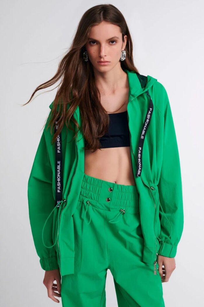 Imagem de Casaco Charlote Verde Nature Le Blog