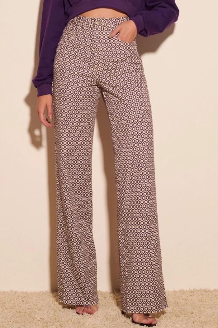 Imagem de Calça Rúbia Roxa Le Blog