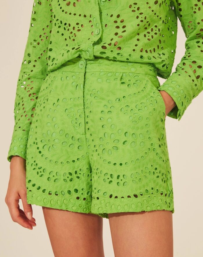 Imagem de Shorts Poppy Verde Amissima