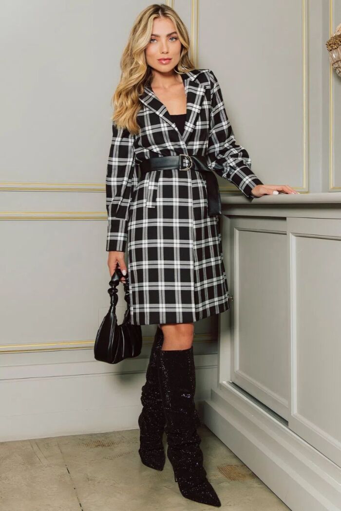 Imagem de Sobretudo Xadrez Mirzan Blessed