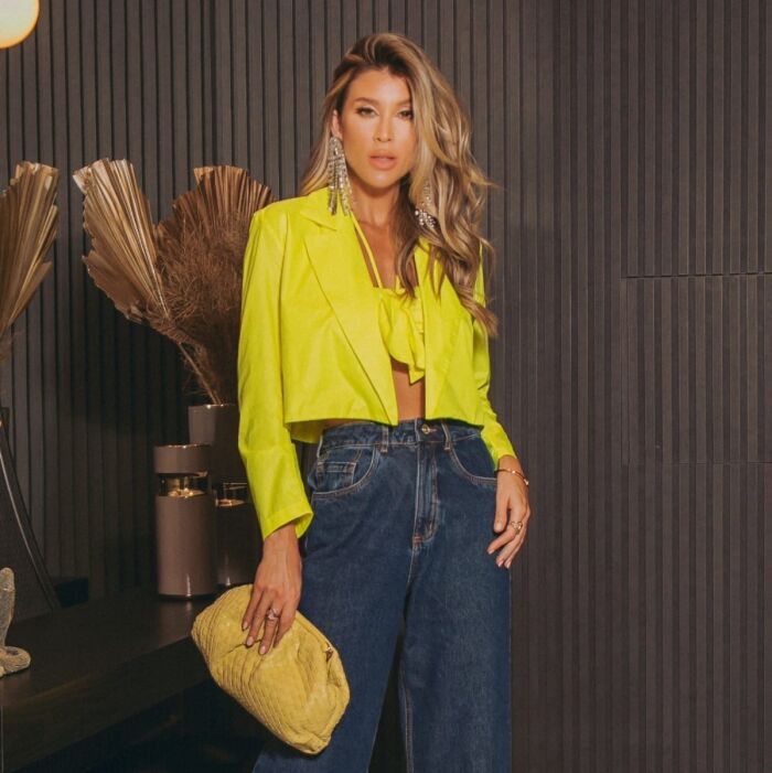 Imagem de Conjunto Bella Amarelo Desnude