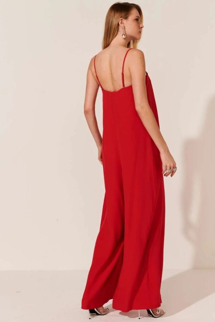 Imagem de Macacão Deise Vermelho Le Blog