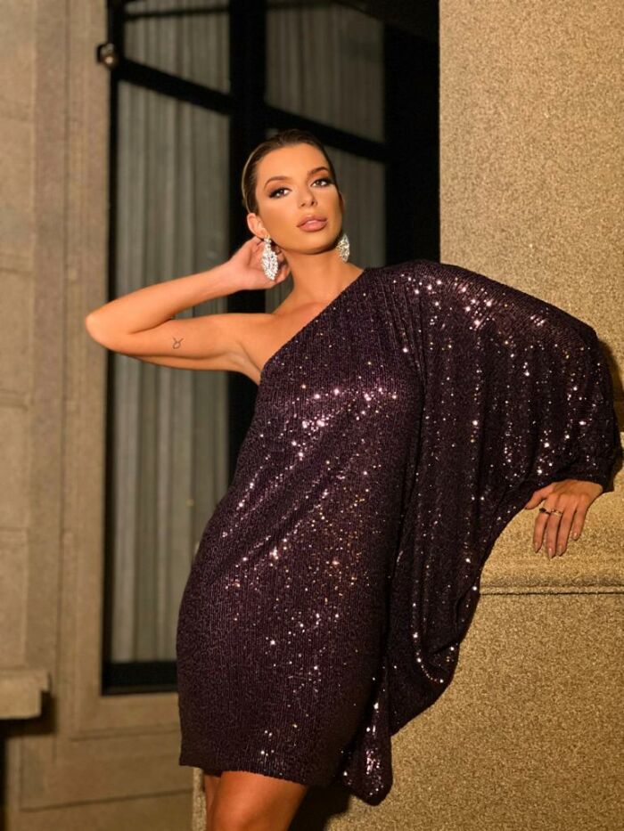 Imagem de Vestido Andressa Roxo Desnude