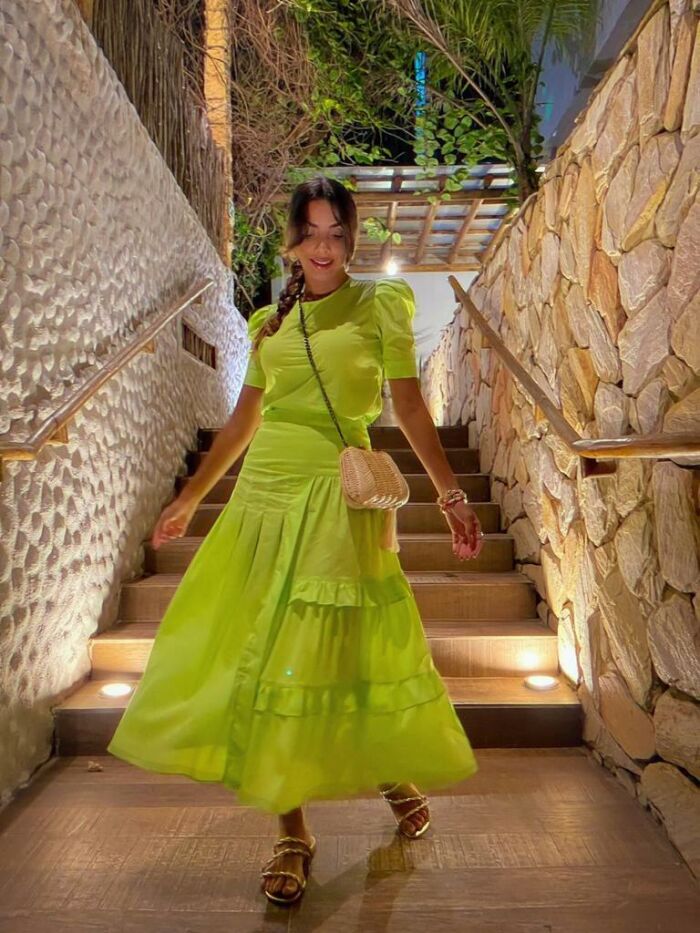 Imagem de Conjunto Eva Verde Neon Bambola